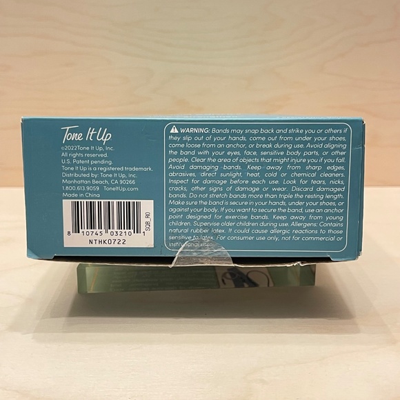 Tone It Up Premium Women's Squat Band-Set of 2 Bands - Picture 7 of 7